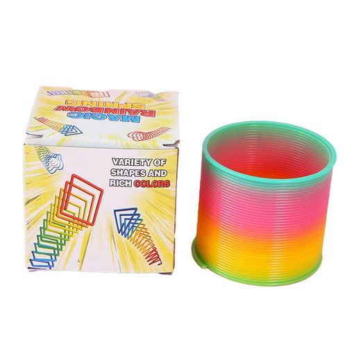 Children's toy elastic rainbow circle（5 pics)