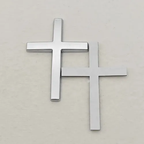 3D Metal Car Sticker Christian Cross Auto Body Emblem Badge Decal Car Accessories For BWM Audi Honda Opel Ford Toyota Buick KIA