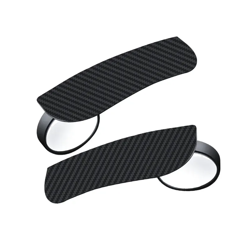 4PCS Car Blind Spot Mirrors with Rain Shield Universal Side Mirror Waterproof Cover Wide Angle Rearview Mirror Visibility Safety