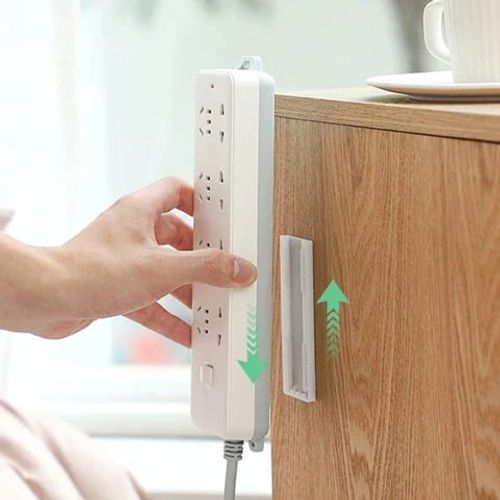Adhesive Punch-free Socket Holder（8 pack）