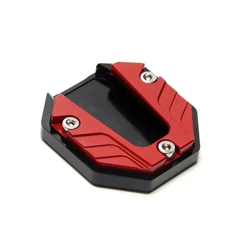 Two-piece sets Motorcycle Bike Parking Kickstand Extender Foot Side Stand Pad Support Plate Motorbike Accessories