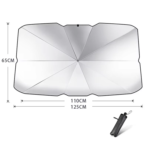 Universal Foldable Car Windshield Sunshade Front Window Sun Protection for SUV Sedan and Van Summer Heat Shield Auto Sun Visor