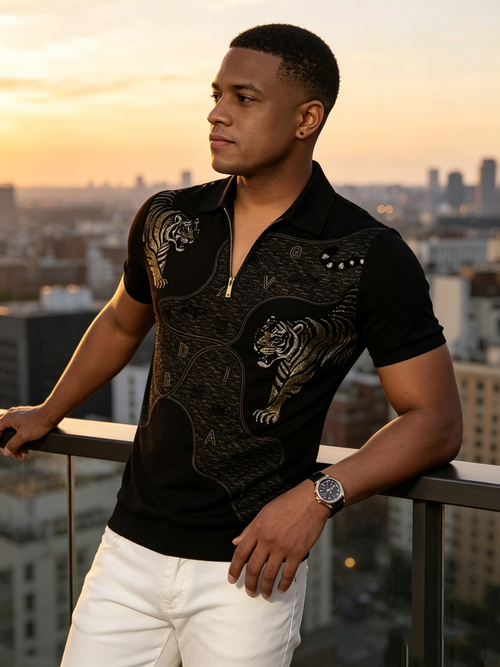 Advanced men's short sleeved shirt