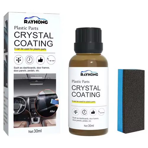 Car Plastic Restorer Back to Black Gloss Long-Lasting Coating Leather Renovator Auto Polish Cleaning Product