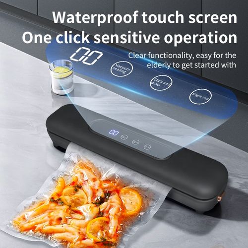 Vacuum Sealer Household Food Packaging Machine LCD Screen Fresh-keeping Machine