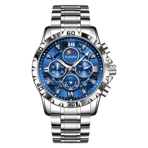 Hot selling fully automatic men's quartz watch waterproof luminous calendar watch