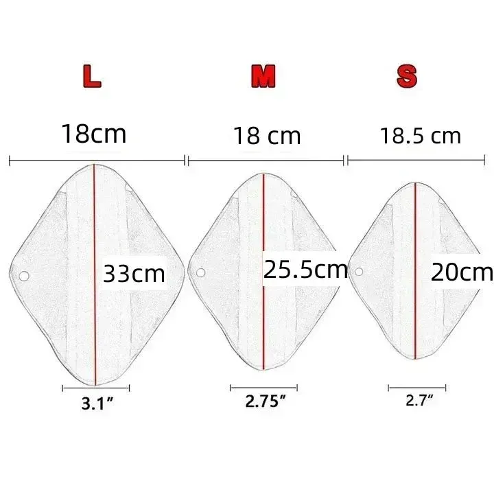 Set of 4 Reusable pads that can be used