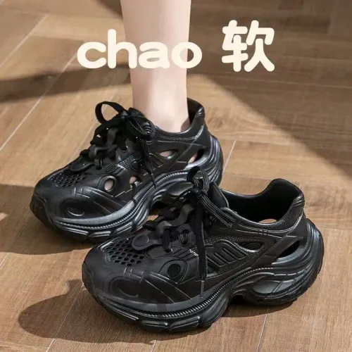 Breathable Chunky Sneakers Women EVA Non Slip Wading Platform Shoes Woman Outdoor Thick Sole Sports Shoe