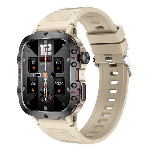 📣💧Waterproofing Ultimate Outdoor Companion⌚ Rugged Outdoor Smart Watch - 100+ Sports Modes