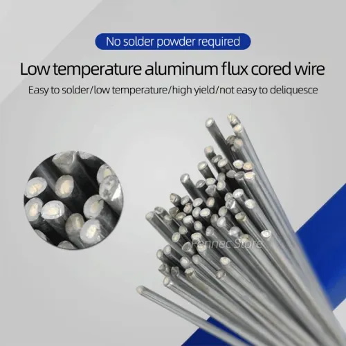 20pcs 50pcs 1.6mm*30cm Welding Rods Copper Aluminum Iron Stainless Steel Cored Universal Solder Wire Electrode Welding Rods