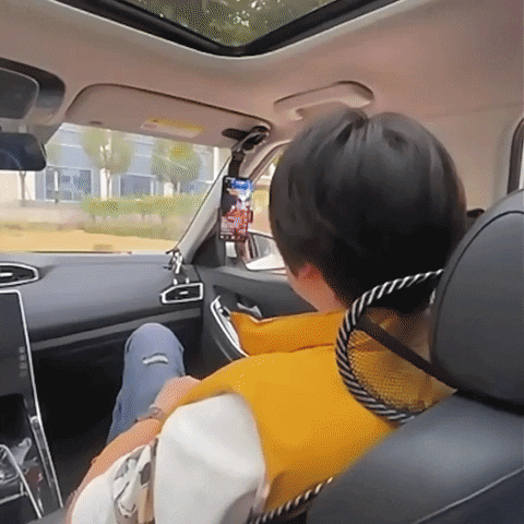 Rotatable and Retractable Car Phone Holder