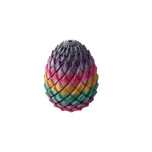 3D Printing Dragon Egg Stress Relief Model, Deformable Twist Egg, Creative Stress-Relief Gadget Desk Ornament