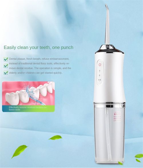 Smart electric water flosser