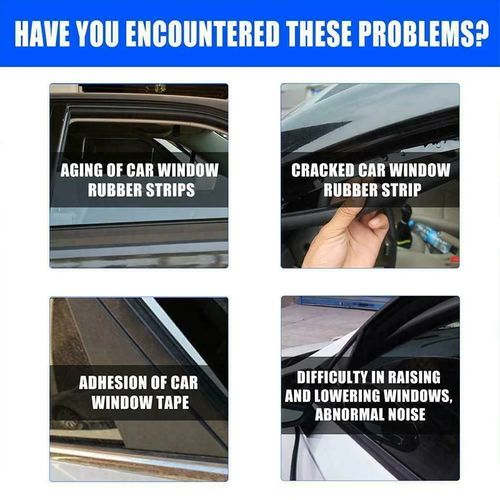 2 PCS Multipurpose Car Window Seal Lubricant Spray