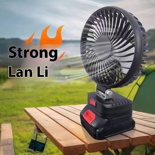Rechargeable Lithium Battery Portable High-Power Fan(includes one battery and one charger)