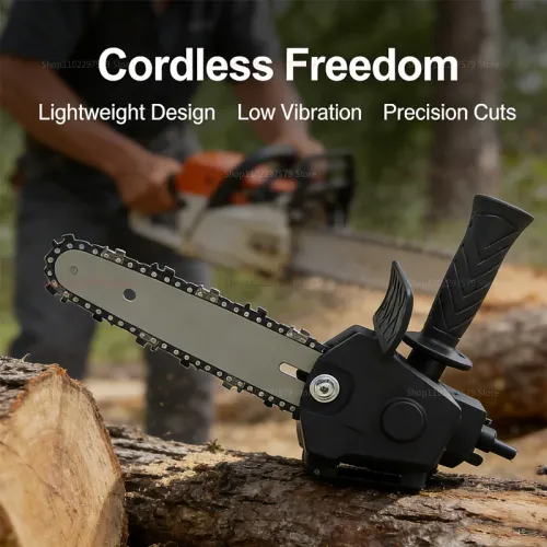 Portable Set Electric Drill Adapter Woodworking Tool Cutting Tool Conversion Head Modified Tool Portable Chainsaw Wood Cutting