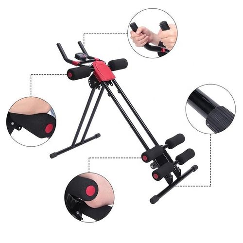 Home Gym Five-Use Ab Crunch Fitness Machine Iron Body Building Abdominal Gym Machine