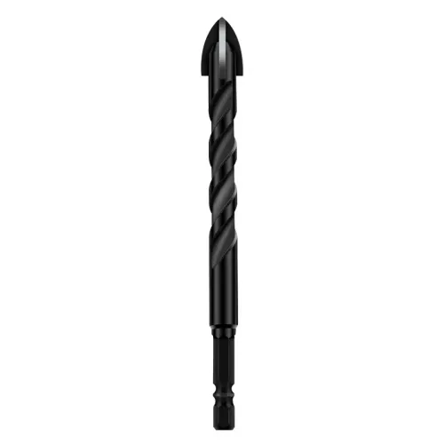 5PCS Cross Hex Tile Drill Bit For Glass Concrete Ceramic Tile Hole Opener Tunsten Carbide Hard Alloy Bits Set Tools 6 6 8 10 12mm