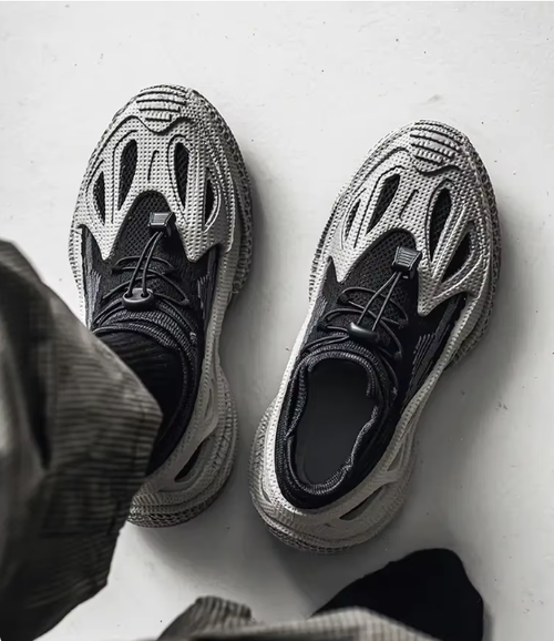 Lazy Knit Casual Sneakers For Men Stretch Breathable Comfort Insole Anti Slip Outsole Commute Outdoor Walking Athletic