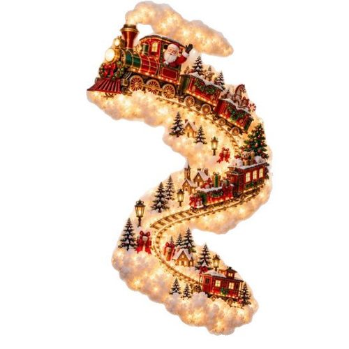 Christmas Magic Trail Wall Light