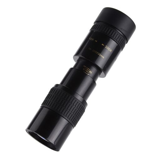 10-300x40 telescopic zoom glasses (with Phone Clamp and Tripod)