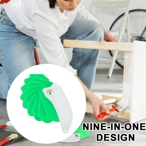 9 in1 Silicone Caulking Tool Sealant Spreading Professional Tile Window Grout Edge Removal Joint Sealant Spreader Spatula New