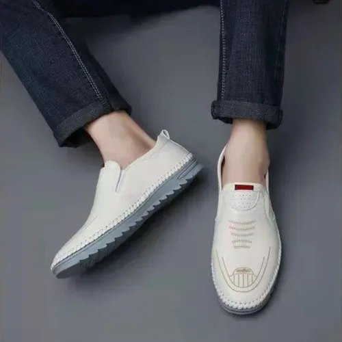 Hand sewn soft leather shoes and durable men's shoes 👞✨