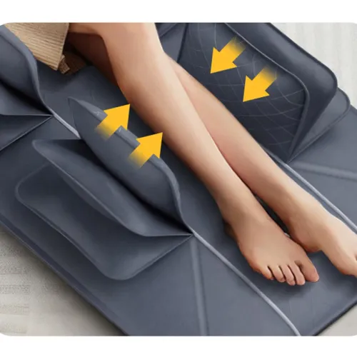 Multifunctional Massage Pad, Whole Body Lying Flat Kneading Heating Massager, Electric Massage Backrest Massage Mattress