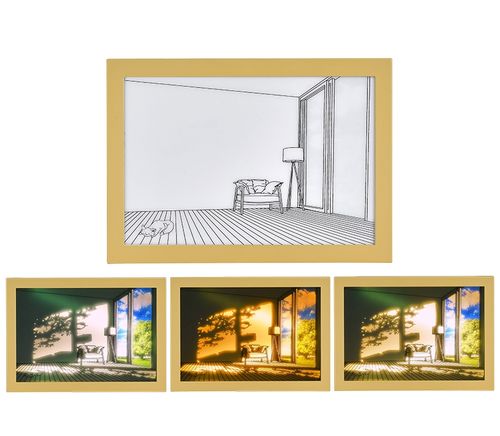 Sunset Mood Photo Frame Lamp