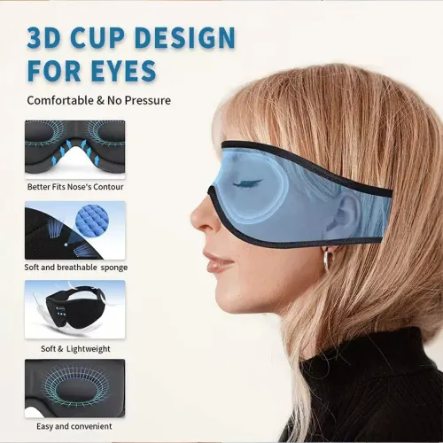 3D Bluetooth Sleep Eye Mask