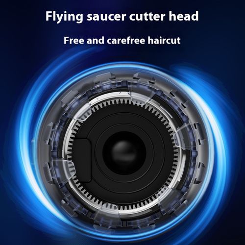 Professional Cordless USB Mini Rechargeable Electric Rotary Hair Clipper Round Blade Beard Trimmer