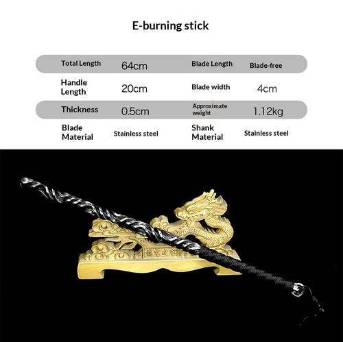 Chilian Stream Reverse Dragon Tooth  — The 18 Traditional Weapons Series | Longquan Artisan Blade — Tea Knife, Collectible Display Piece, and Cold Weapon Miniature