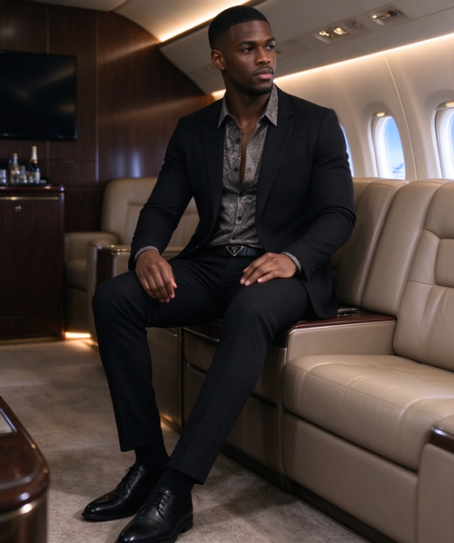 New faux-layered style jacket a versatile, trendy, long-sleeved piece suitable for business-casual wear.