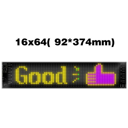 LED DIY Programmable Bluetooth App Control Flexible Scrolling Display Light