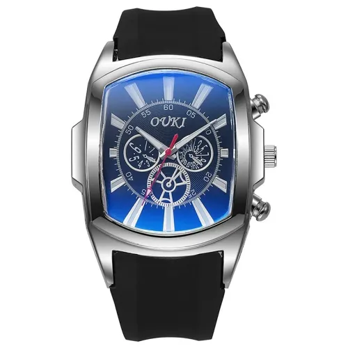 New Fashion Top Men Luxury Watches Military Silicone Casual Quartz Male Wristwatches