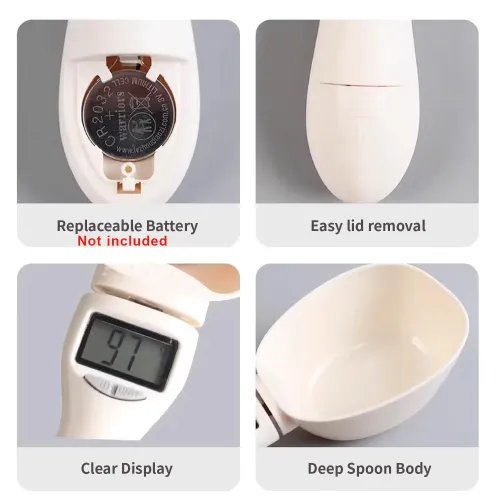 LCD Digital Measurement Adjustable Weighing Spoon Kitchen Scale Electronic Measuring