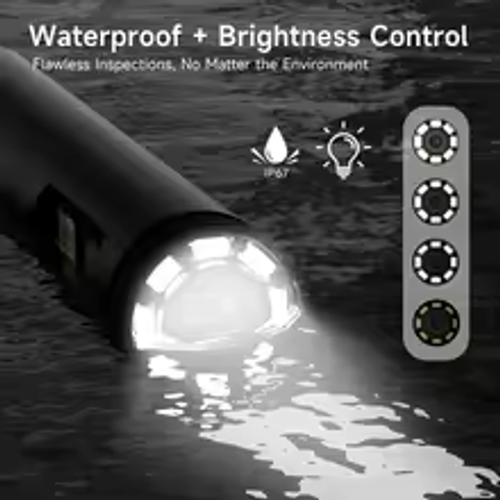 Dual Lens Industrial Endoscope 4.3'' IPS Screen HD1080P 2M-20M 8MM Automotive Endoscopy Inspection Plumbing Borescope Camera