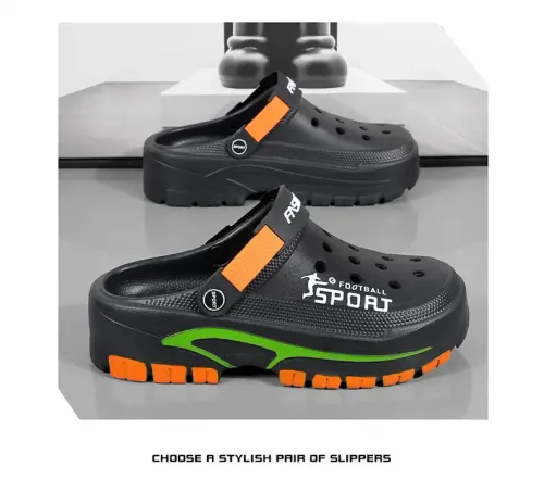 Thick soled high-end slippers trendy brand
