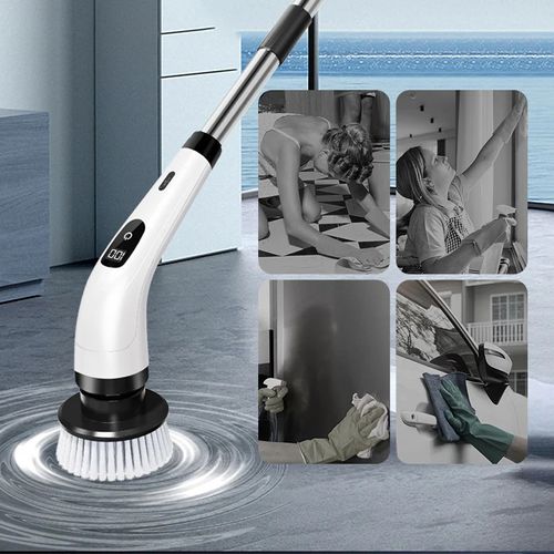 Electric Cleaning Brush Set for Home Use