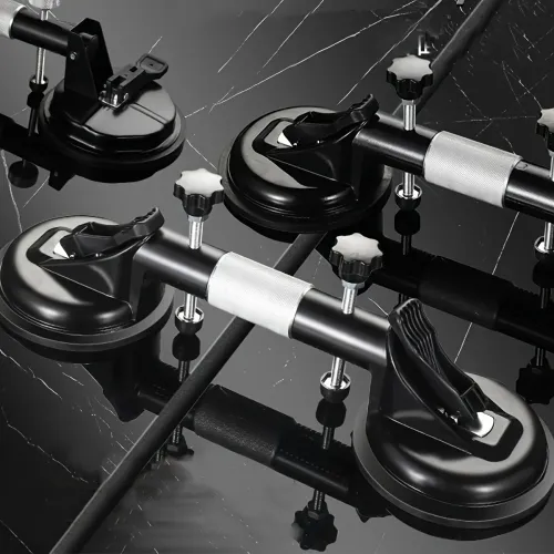 Adjustable Angle Glass Brick and Stone Plate Suction Cup Inner and Outer Corner Right Angle Joint Leveler Hand Tool
