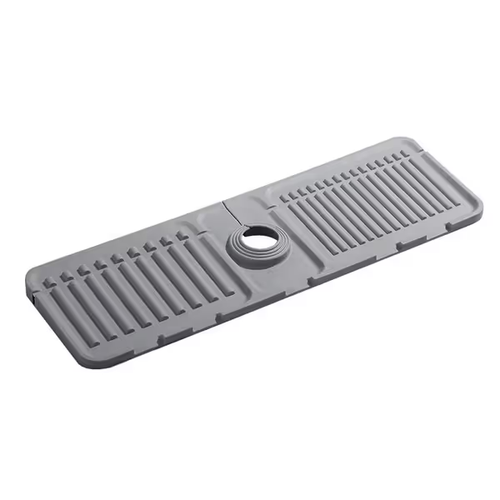 5pcs Silicone Sink Faucet Draining Mat
