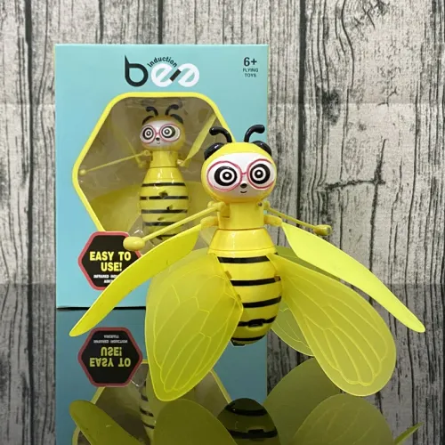 Little Bee Flying Vehicle Aircraft Gesture Sensing Vehicle Flying Helicopter Lights Children's Toys Birthday Gift Christmas