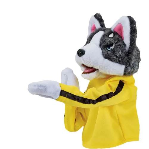 Kung Fu Husky: The Ultimate Boxing Puppet for Endless Family Fun!（1pc)