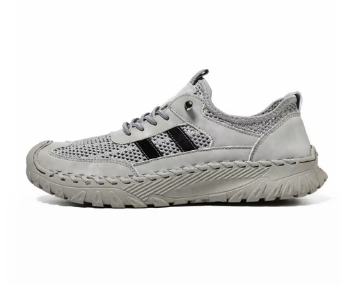 Breathable Men's Flat-Soled Sports Shoes for Summer