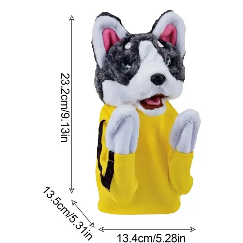 Kung Fu Husky: The Ultimate Boxing Puppet for Endless Family Fun!（1pc)