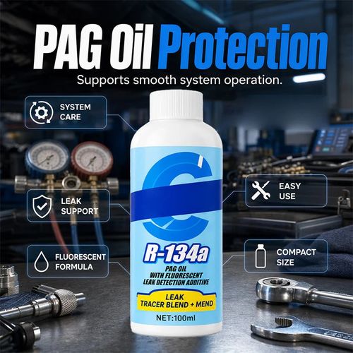 Automotive A C Leak Stop with UV Dye