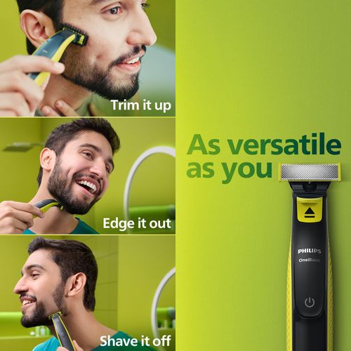 Perfected for Skin Comfort | Trimmer Men Beard | Suits all skin types & beard thickness, Wet & Dry Use | Electric Trimmer for Men