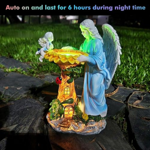 Solar Angel Outdoor Decor