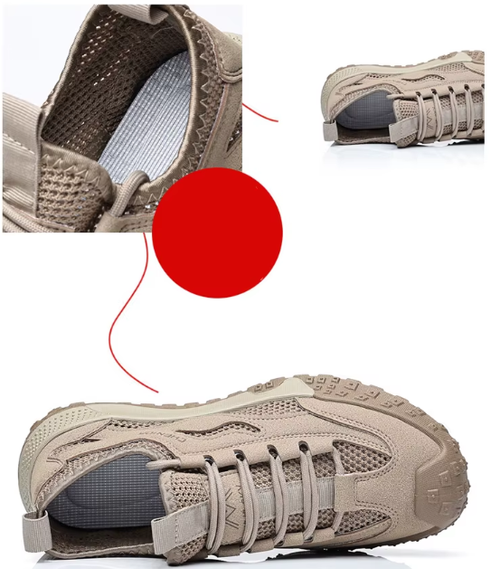 Training Shoes for Men 2026 Breathable Mesh Casual Shoes Summer Anti Slip Wear-resistant Hiking