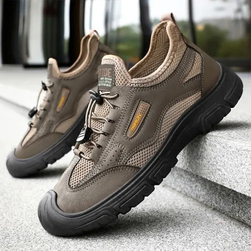 2026 new men's breathable sports shoes, comfortable, dirt resistant, non slip shoes